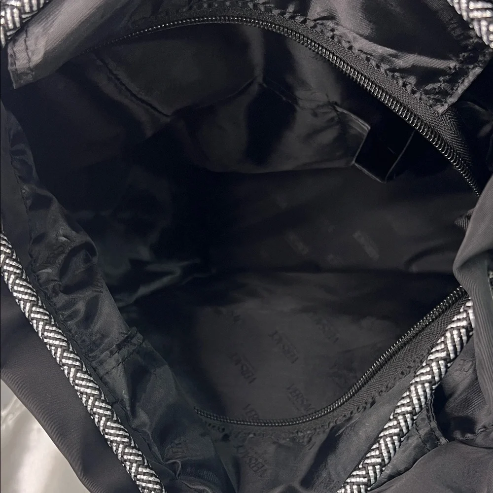 Versace Black Drawstring Backpack - Picture 7 of 16